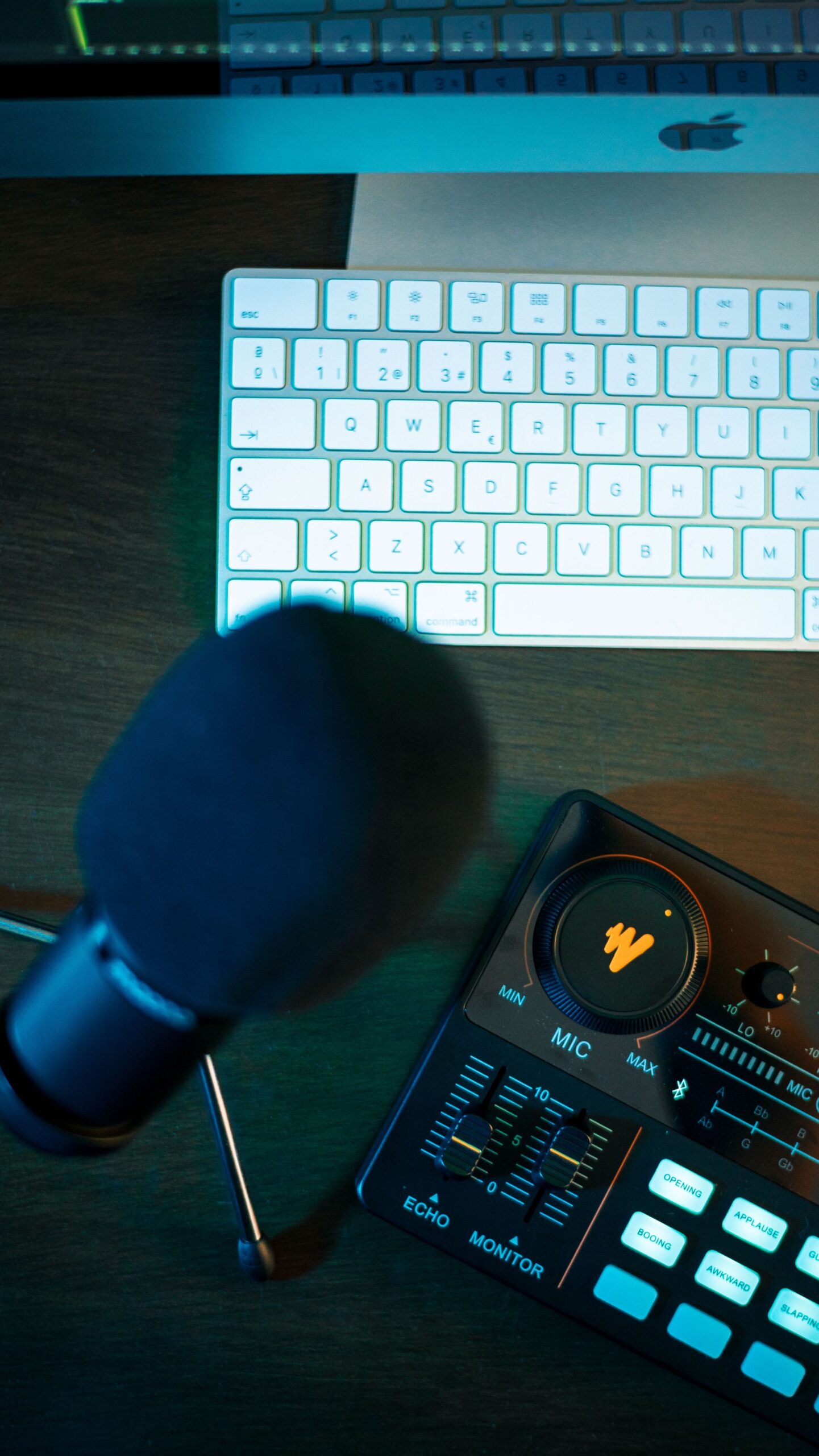 Voiceover recording setup